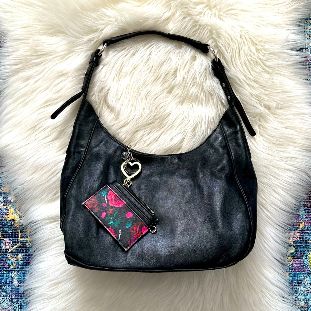 Black Hobo Shoulder Bag